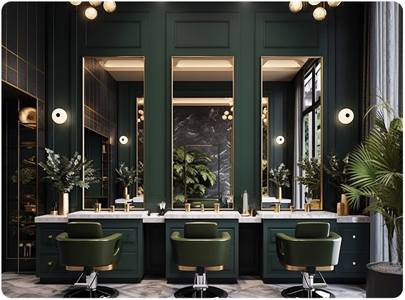 Salon interior